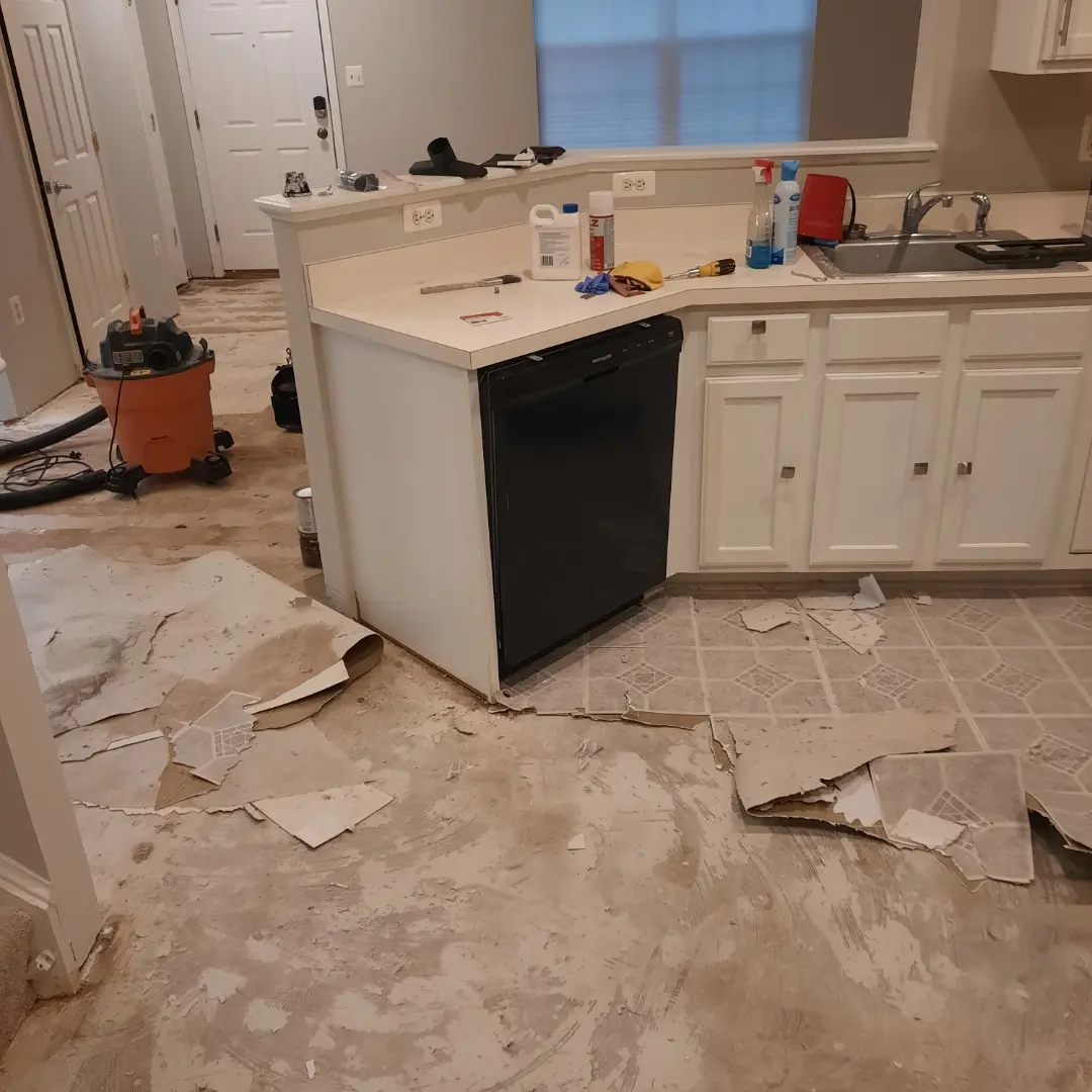 Before (alternate) - townhouse floor (set)