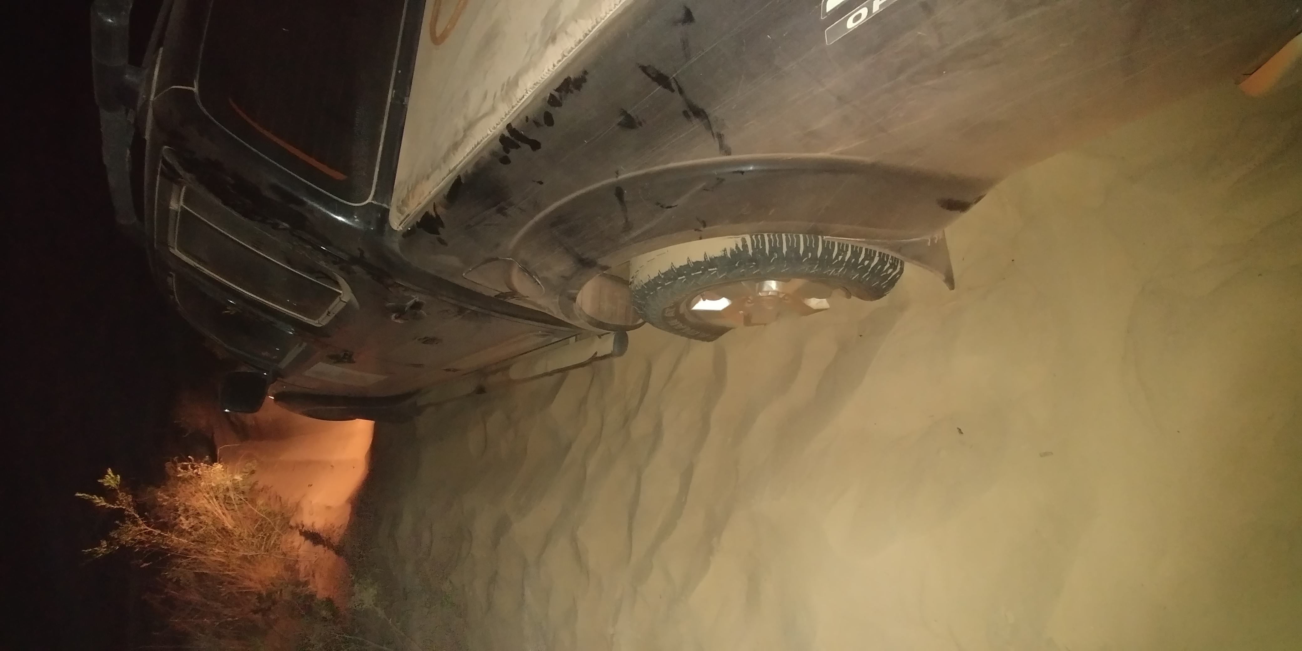 Our vehicle stuck in deep sand during the Jalapão expedition
