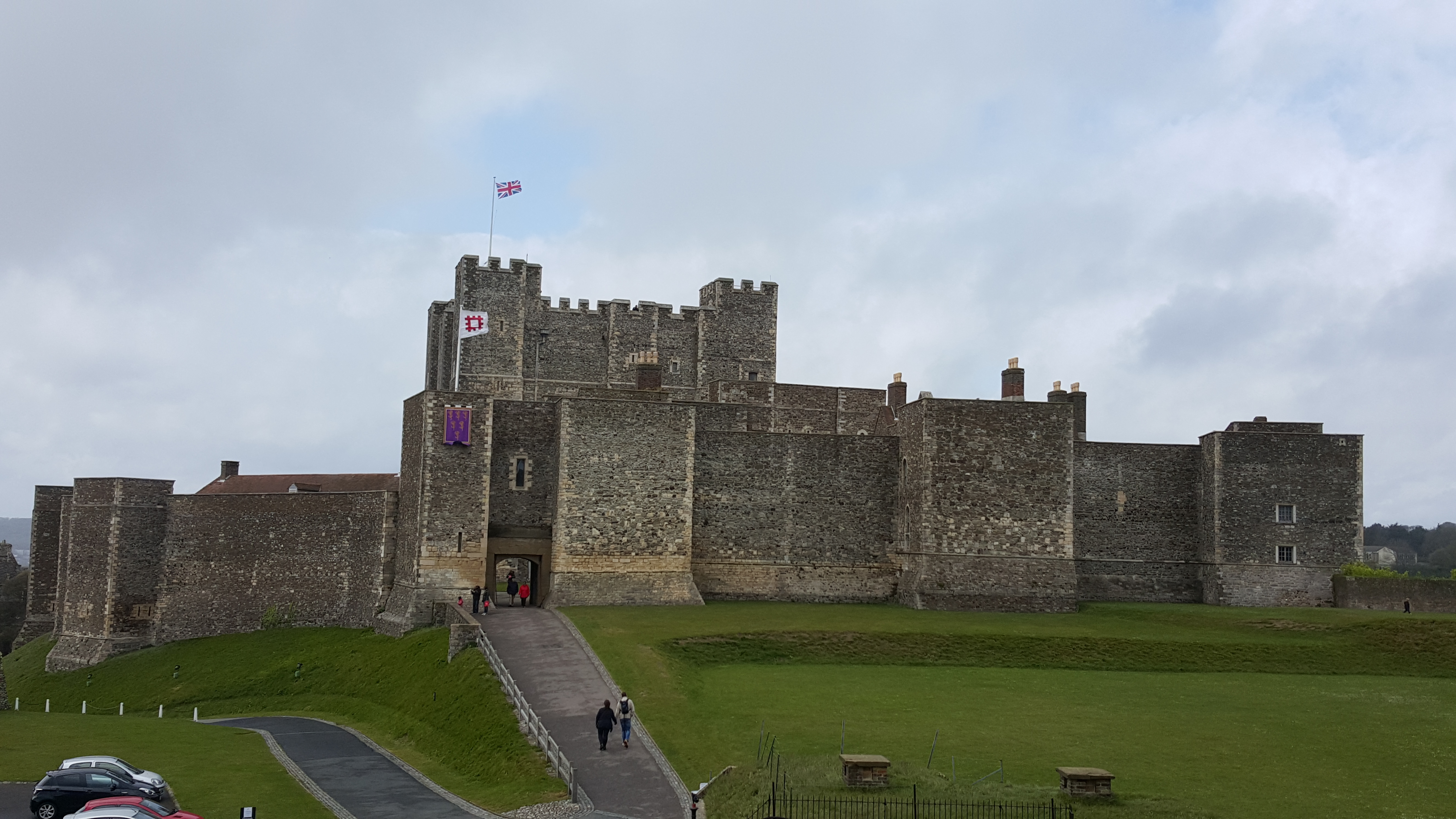 Dover Castle in Kent, England