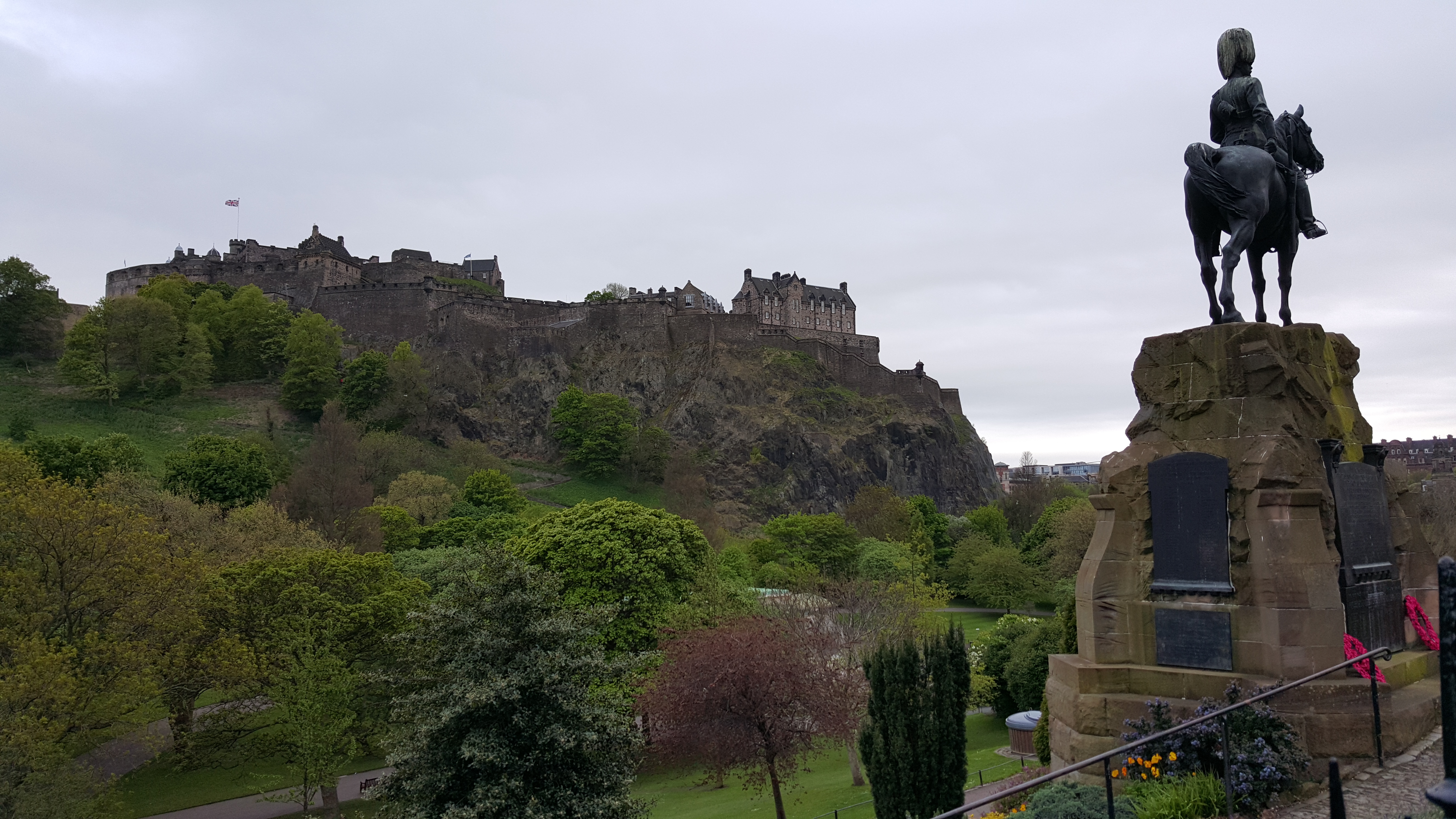 Edinburgh Castle on Castle Rock