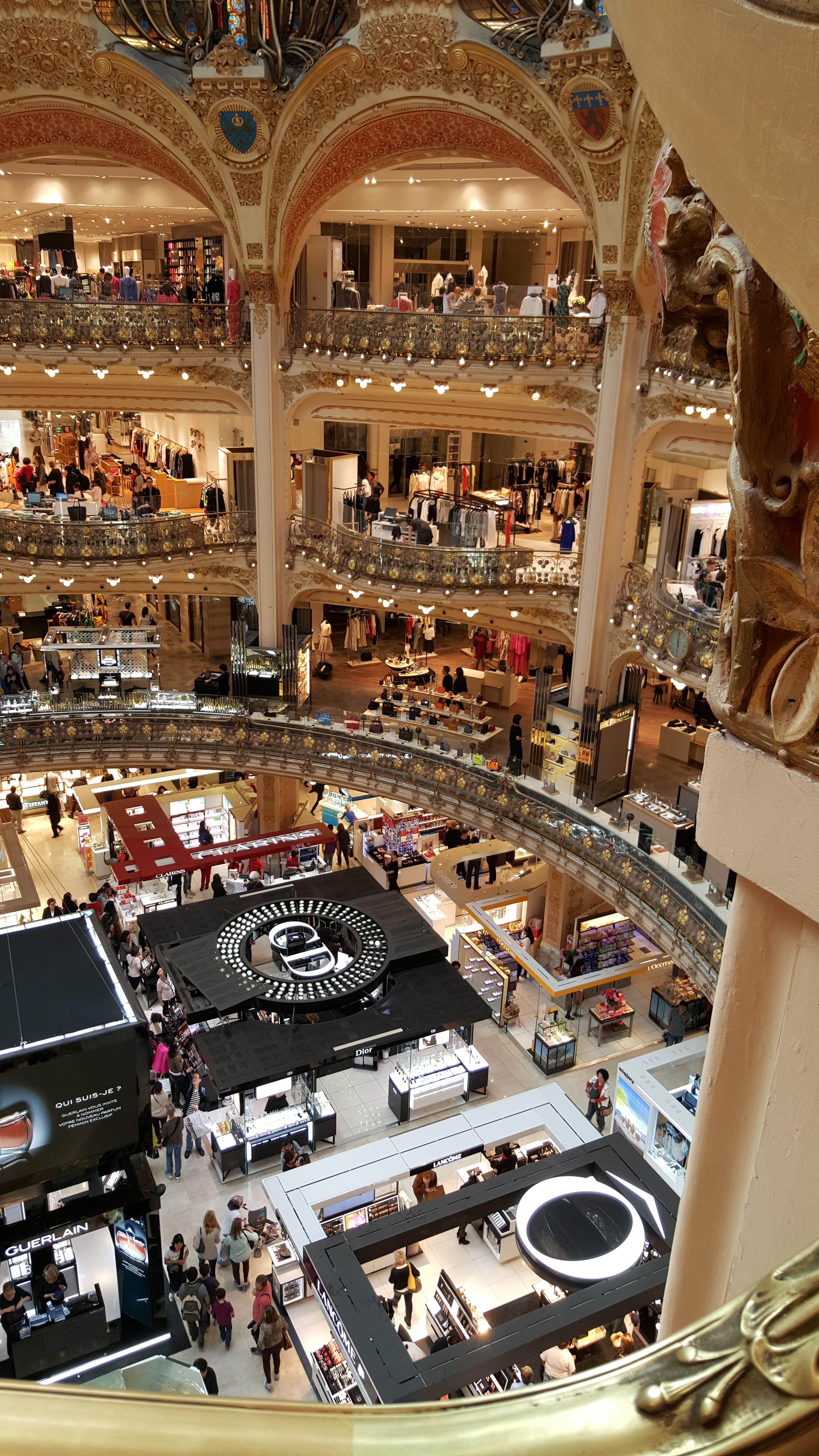 Large shopping interior in London