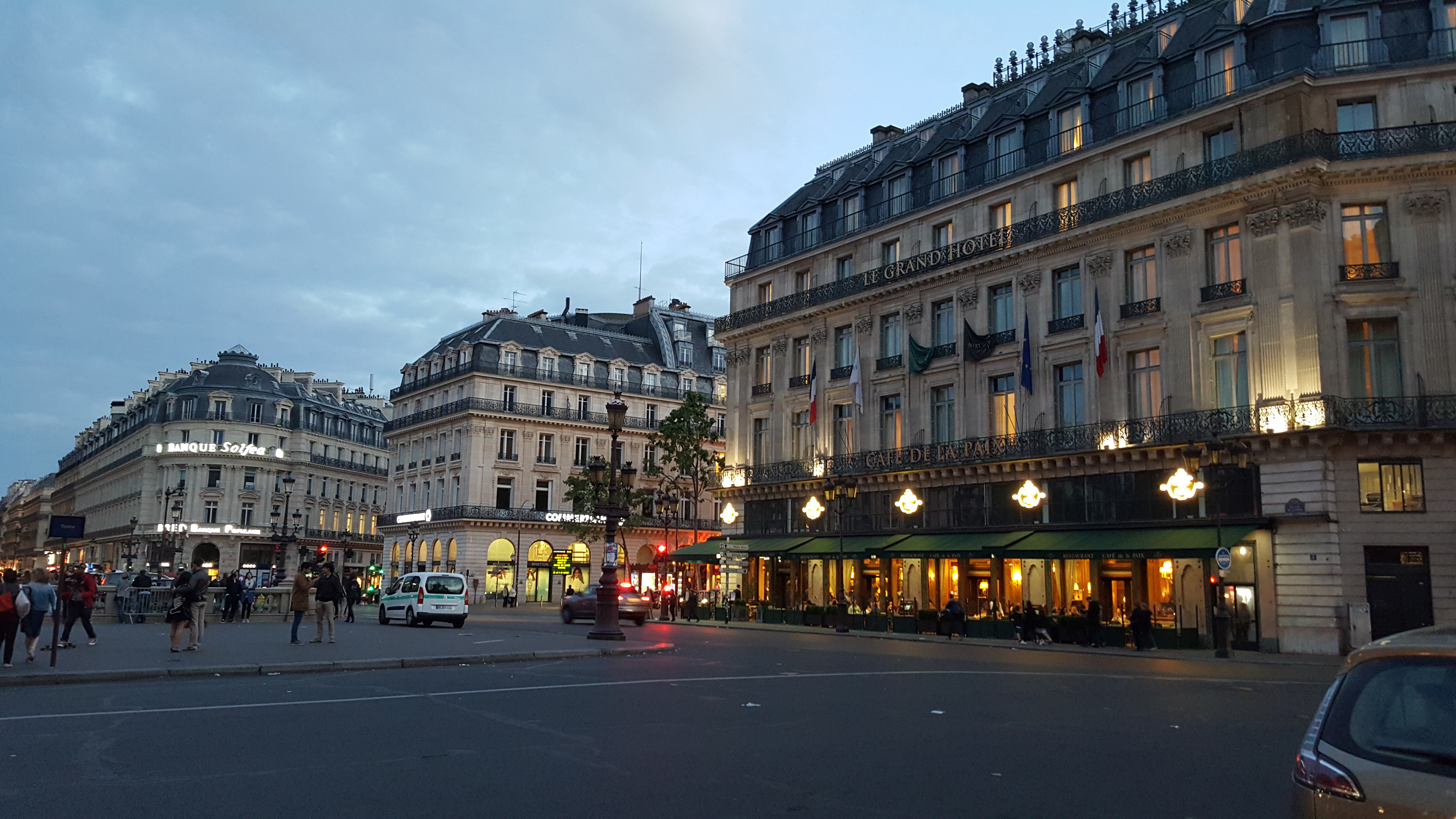 Street scene in Paris