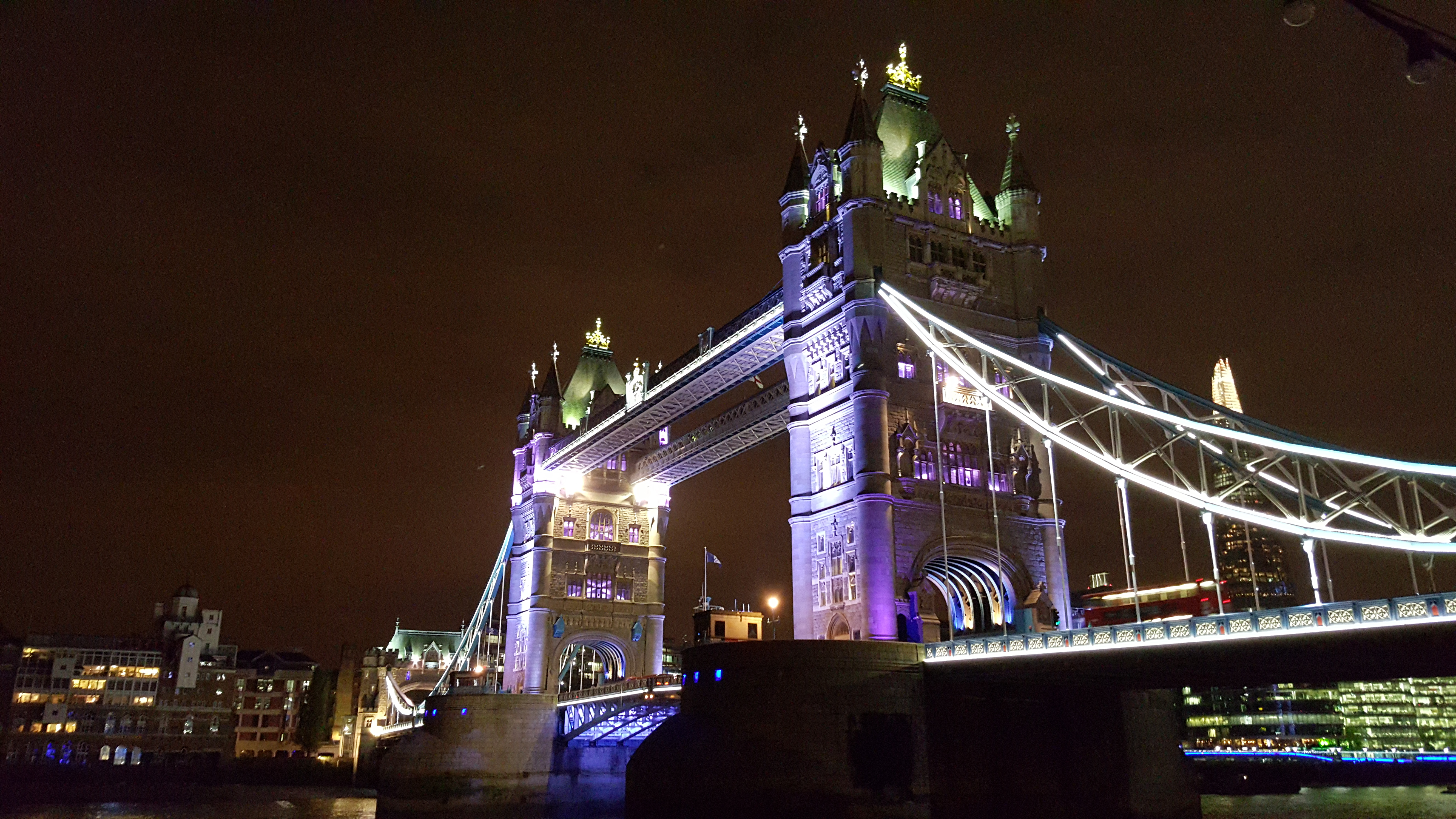 Tower Bridge crossing the River Thames in London